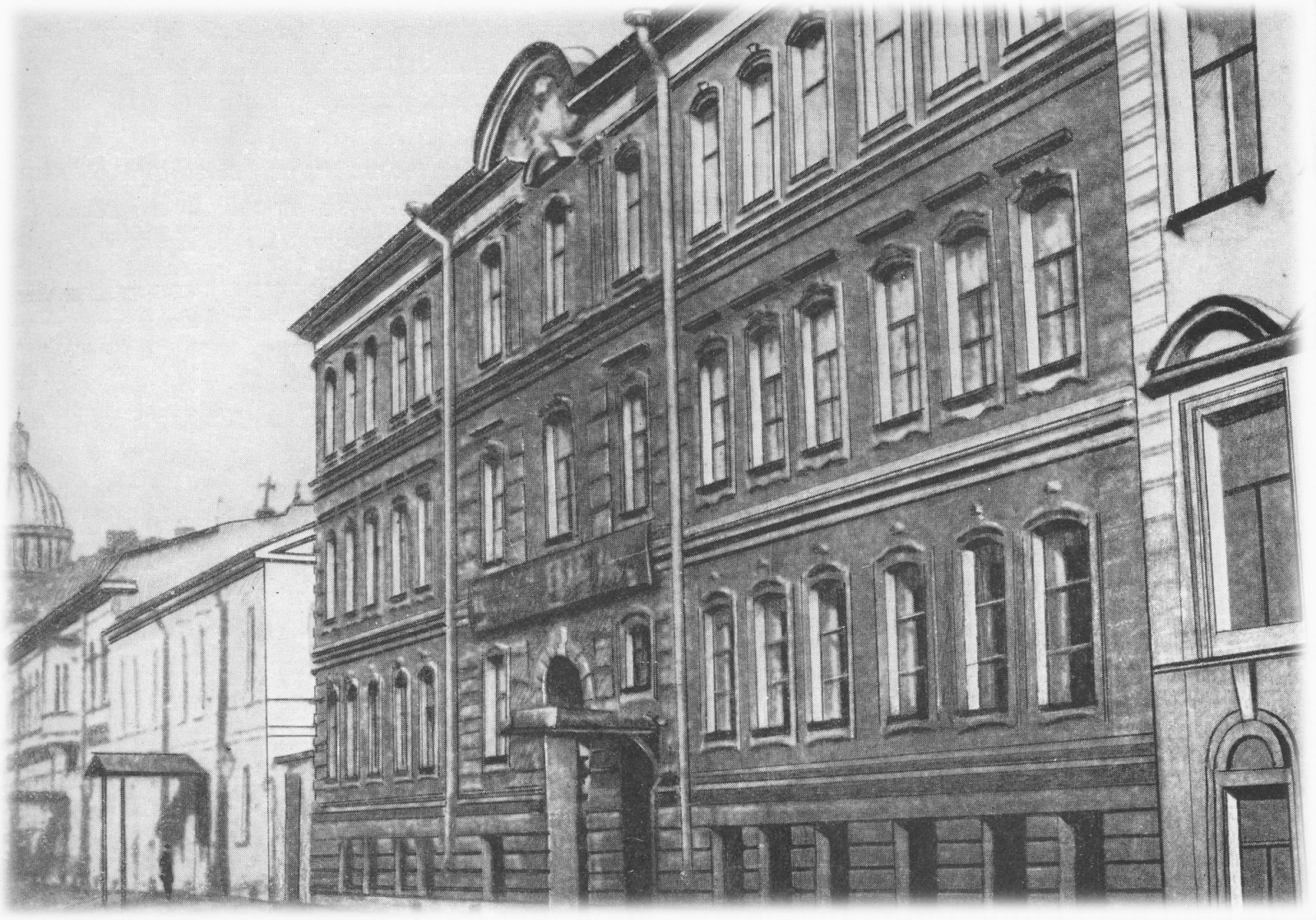 Первое здание училища