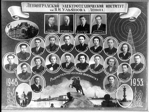 Студенты ЛЭТИ разных лет